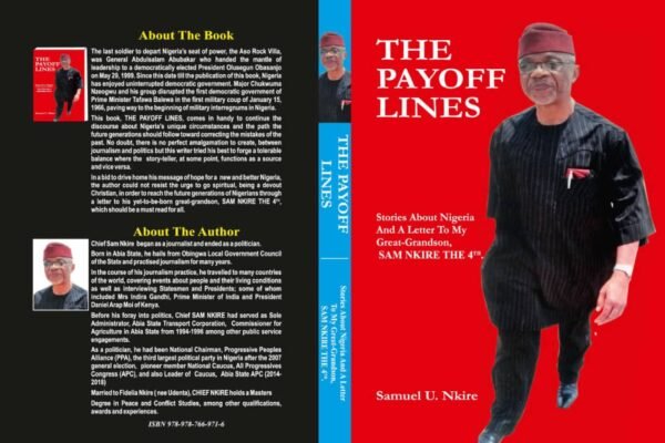 THE PAYOFF LINES BY SAMUEL U. NKIRE